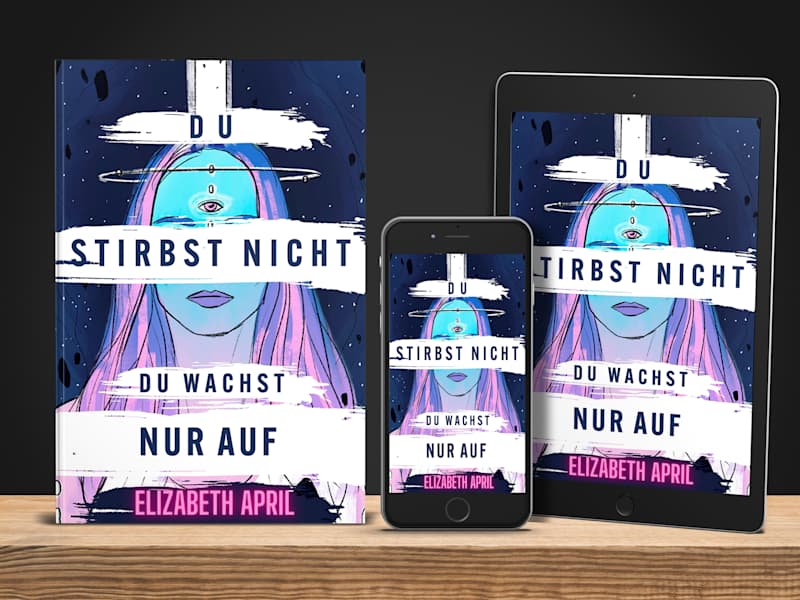 Cover image for German book translation 'you're not dying you're just waking up'