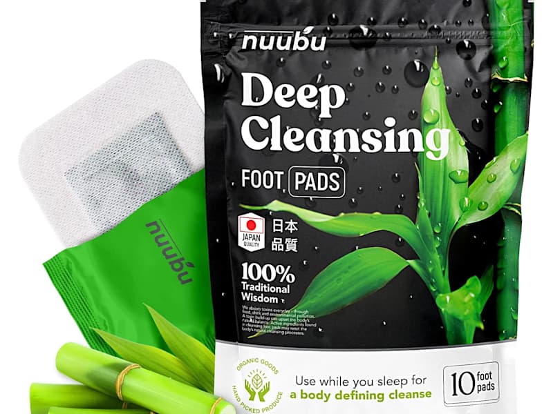 Cover image for Nuubu detox foot patches