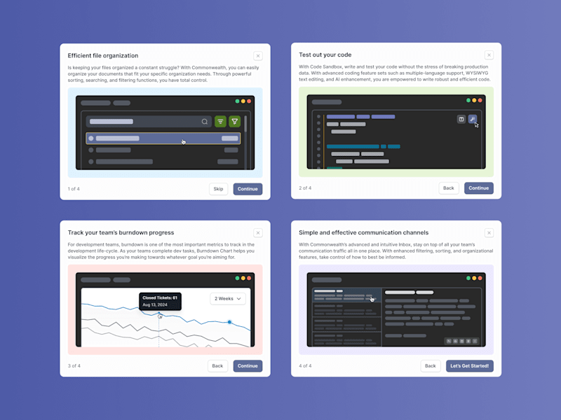 Cover image for Onboarding Modal Components
