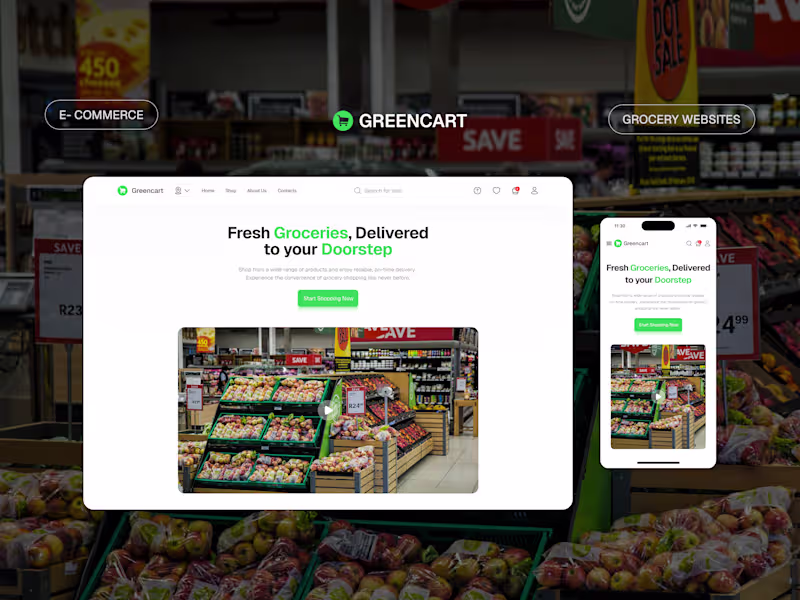 Cover image for Design a user-friendly, responsive e-commerce website. Check...