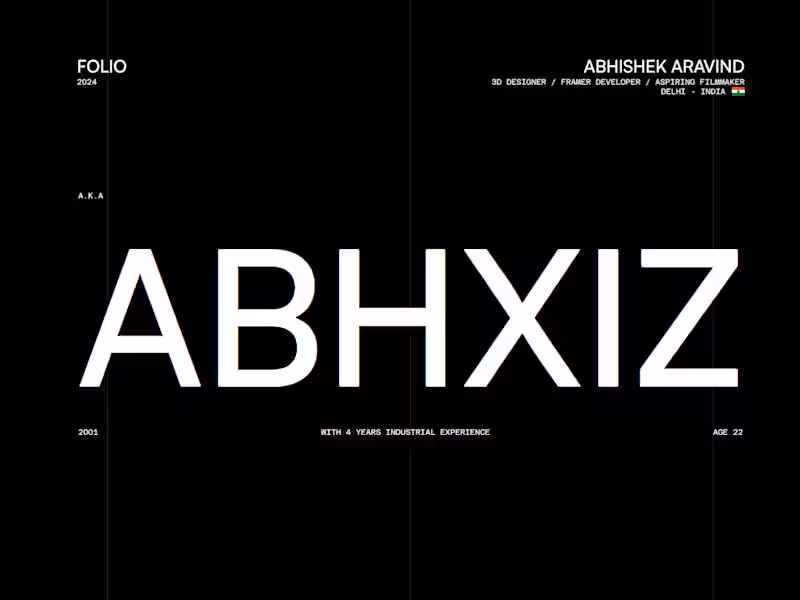 Cover image for Dynamic Portfolio Landing Page