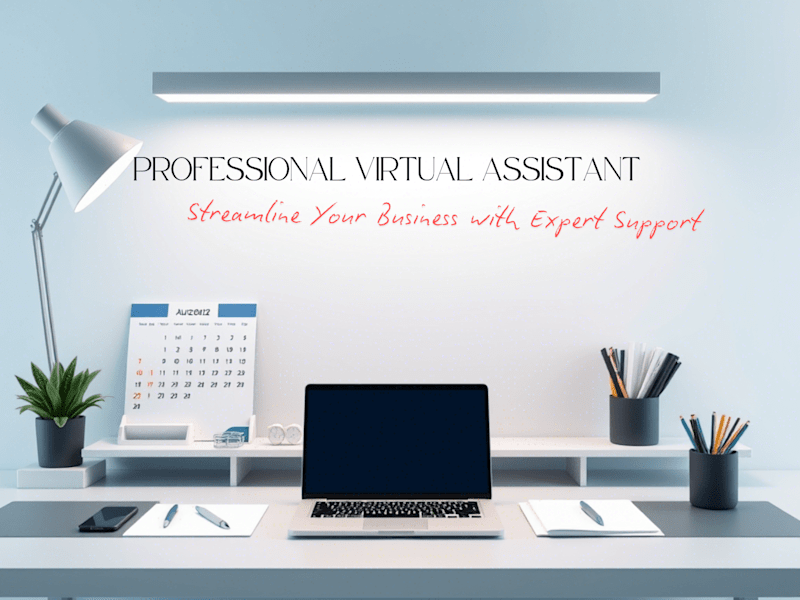 Cover image for Professional Virtual Assistant | Expert in Customer Service.