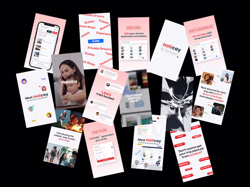 Cover image for Motion Ads - Holicay (AI Travel Planner)