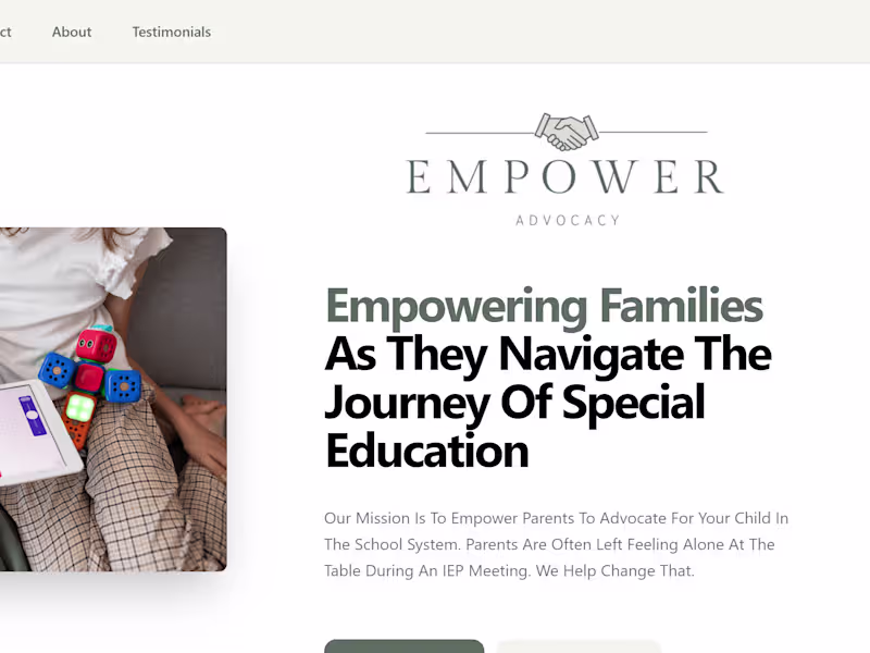 Cover image for Empower Advocacy