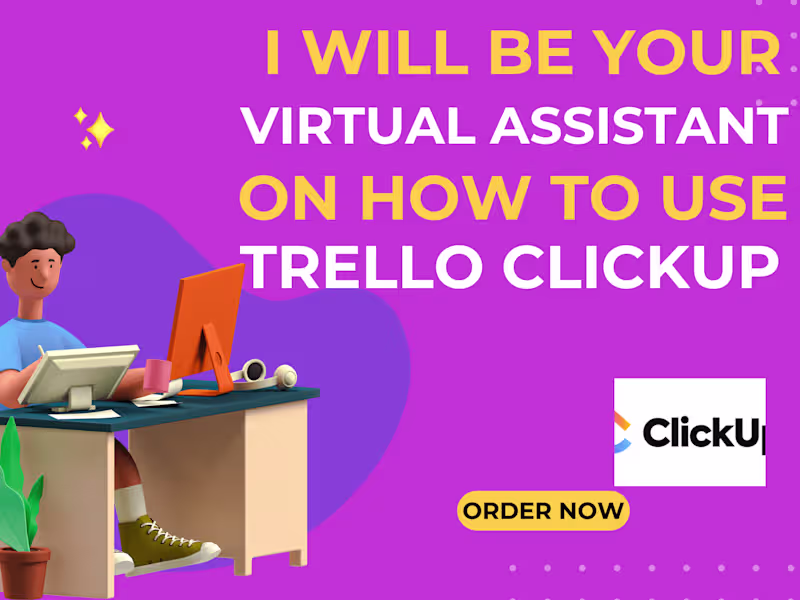 Cover image for I will setup, integrate and manage your asana, trello, and click