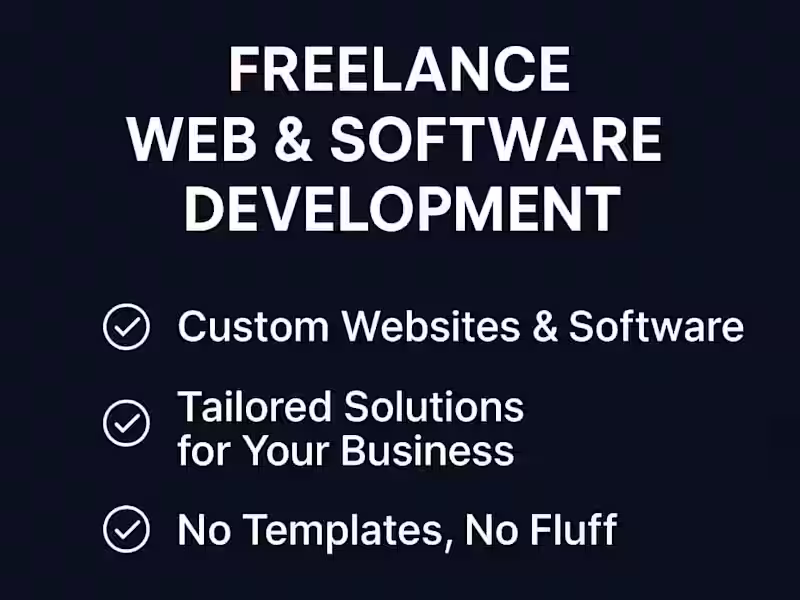 Cover image for From website to smart solutions - I built it all