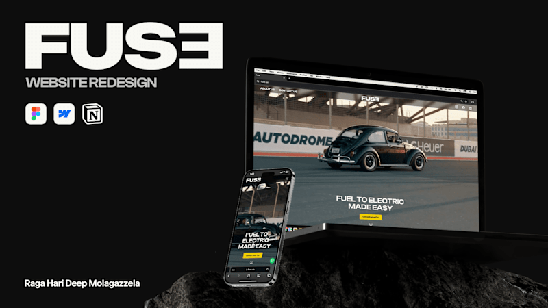 Cover image for FUSE EV : Re-Design and Web Development