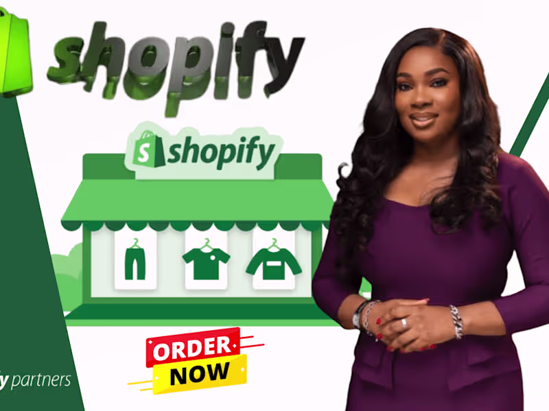 Cover image for Custom Shopify Store Design & Development