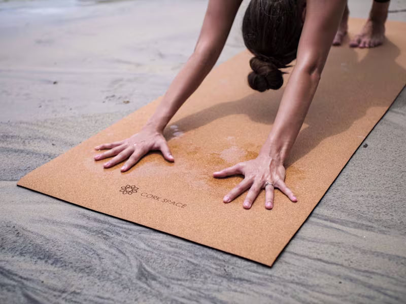 Cover image for Cork Yoga Mats
