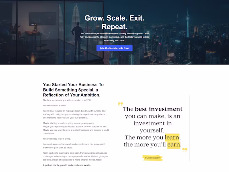 Cover image for Built out four masterclasses, provided