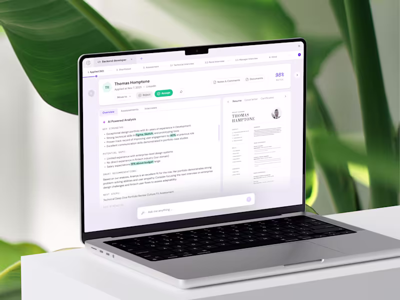 Cover image for AI-Driven Hiring Platform Development for Propellum