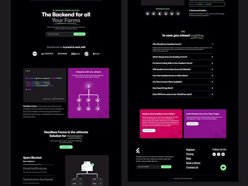 Cover image for Custom landing page UI/UX design