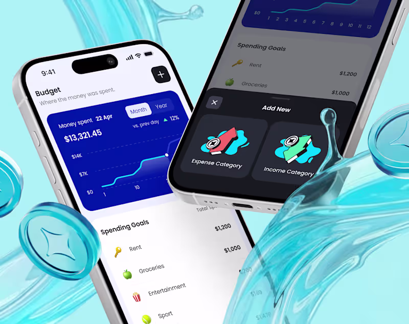 Cover image for Mobile App Design for Budgeting App