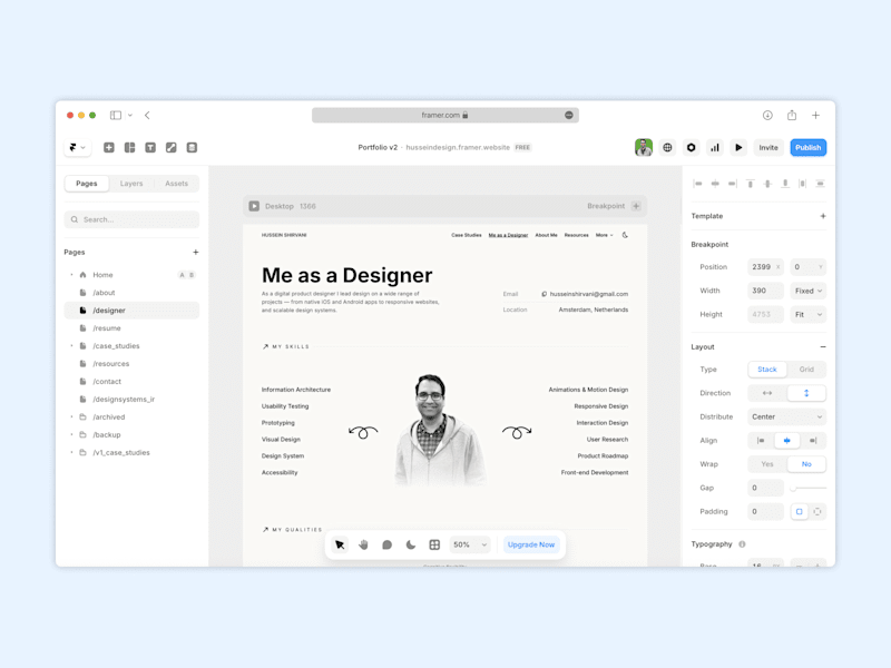Cover image for Learn Framer with Hussein