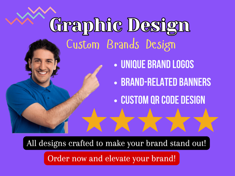 Cover image for Custom Logo, Banner, and QR Code Design for Your Brand