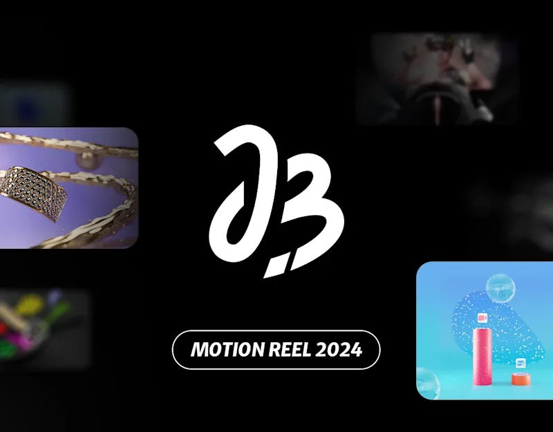 Cover image for Motion reel 2024