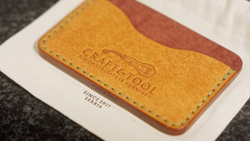 Cover image for Handmade Leather Wallets