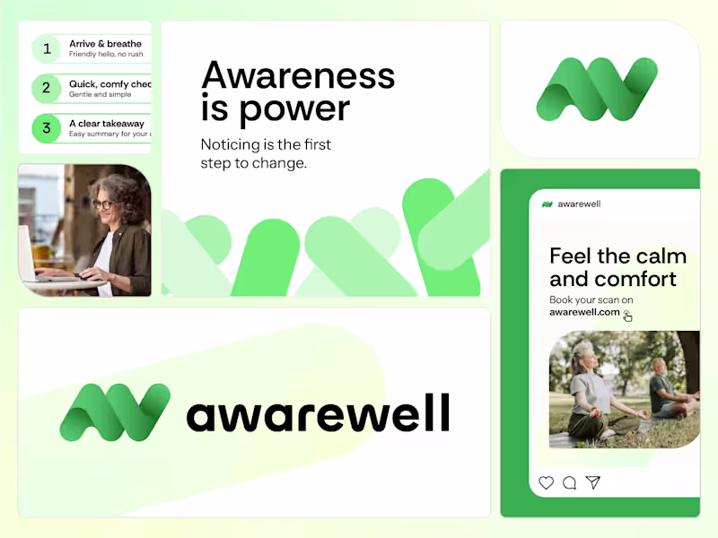 Cover image for Awarewell / Brand Identity / Healthcare