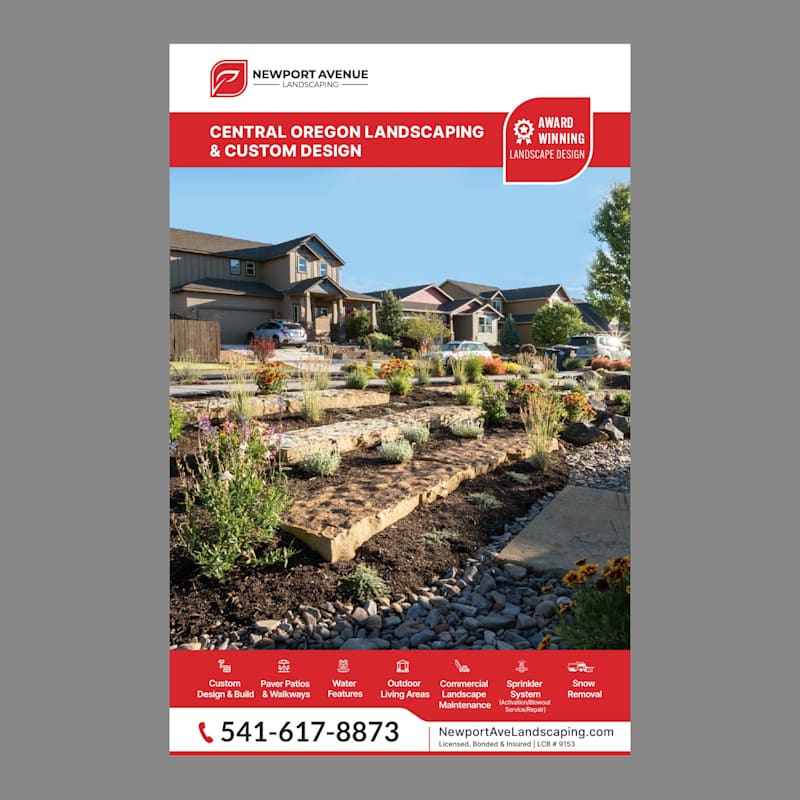 Cover image for Business Advertising Campaign - Landscaping flyer