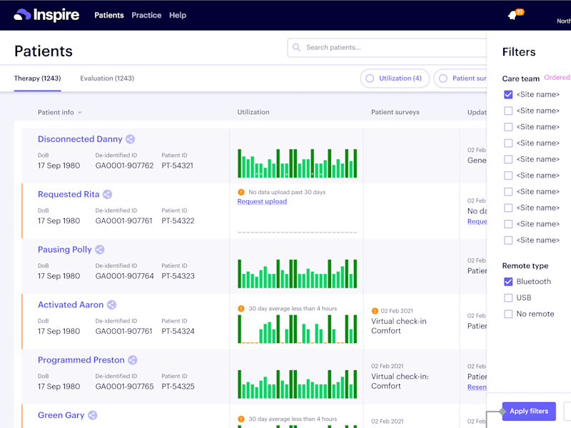 Cover image for Inspire SleepSync - FullStack Development for a medical system