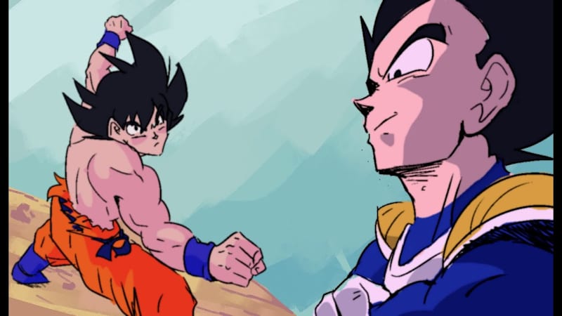 Cover image for [Anim] Goku Vs Vegeta - YouTube