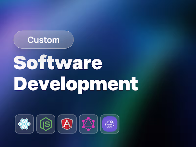 Cover image for Custom Software Development