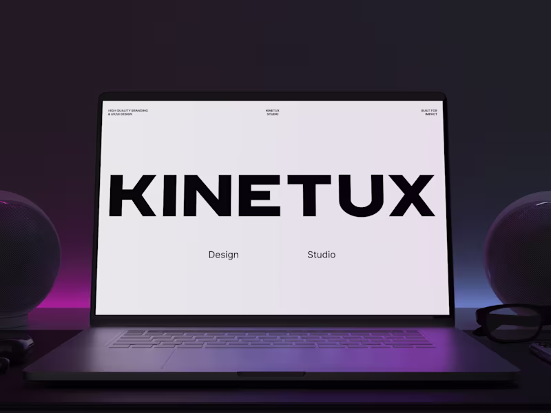 Cover image for Kinetux UX Studio