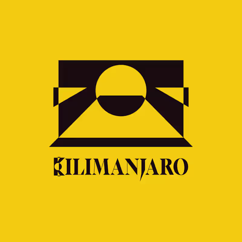 Cover image for Kilimanjaro logo minimalist concept for client. Mountain + S...