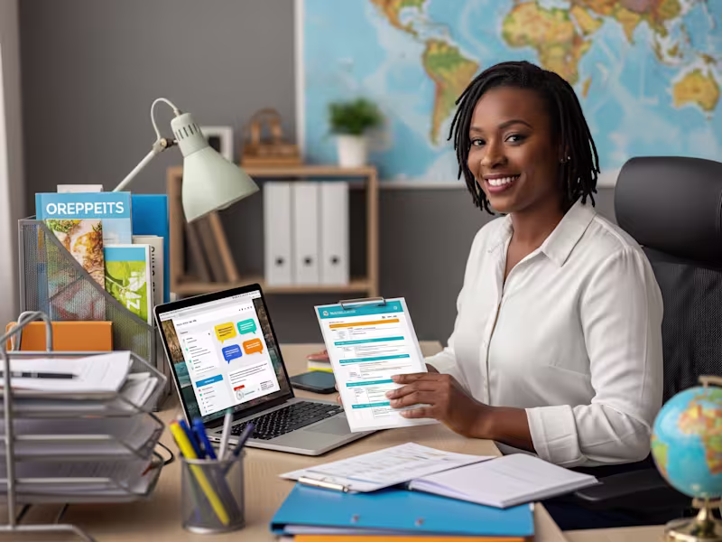 Cover image for Virtual Assistant for Travel Agency Operations