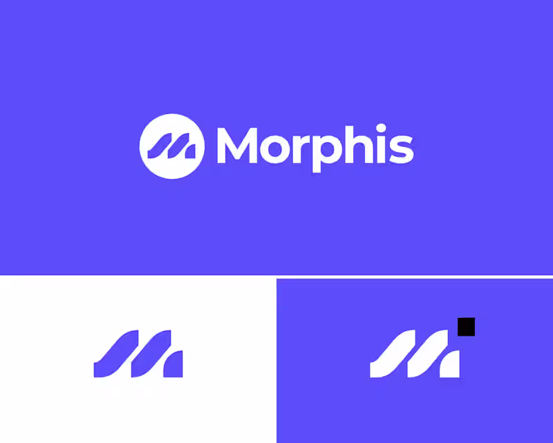 Cover image for Morphis Logo - Modern 'M' Monogram Design