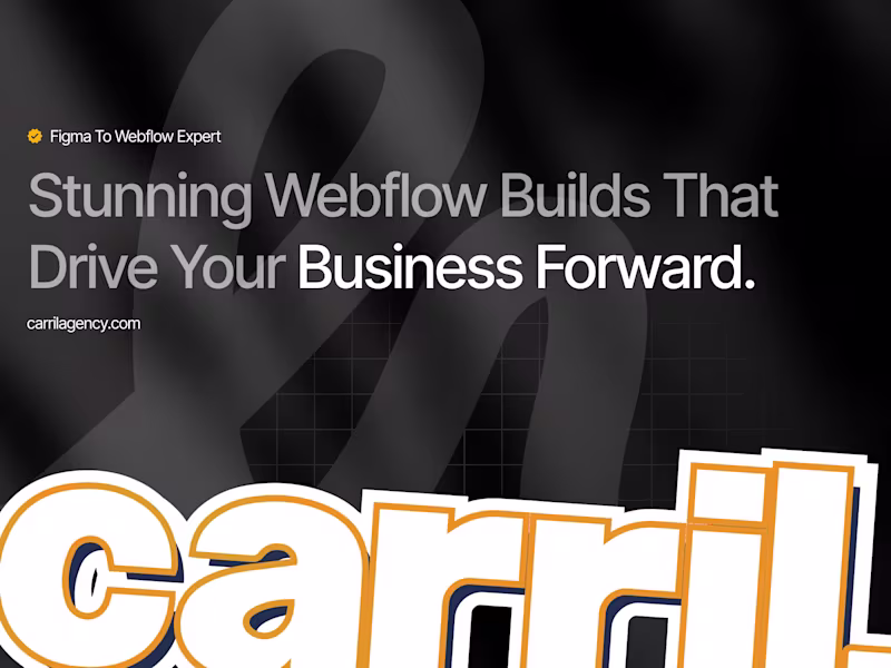 Cover image for Webflow Development