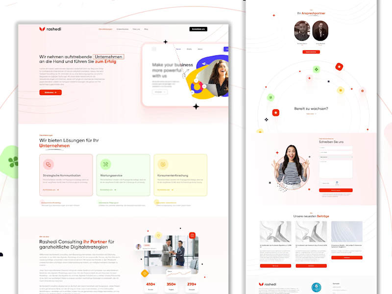 Cover image for Business Consulting Platform – Webflow Development