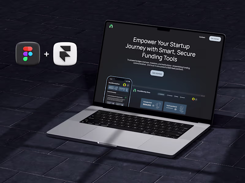 Cover image for Website Design + Development (Figma & Framer)