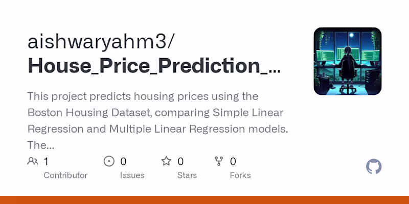 Cover image for House-Price-Prediction-Using-Linear-Regression