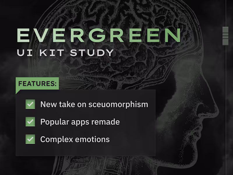 Cover image for Evergreen — UI Kit