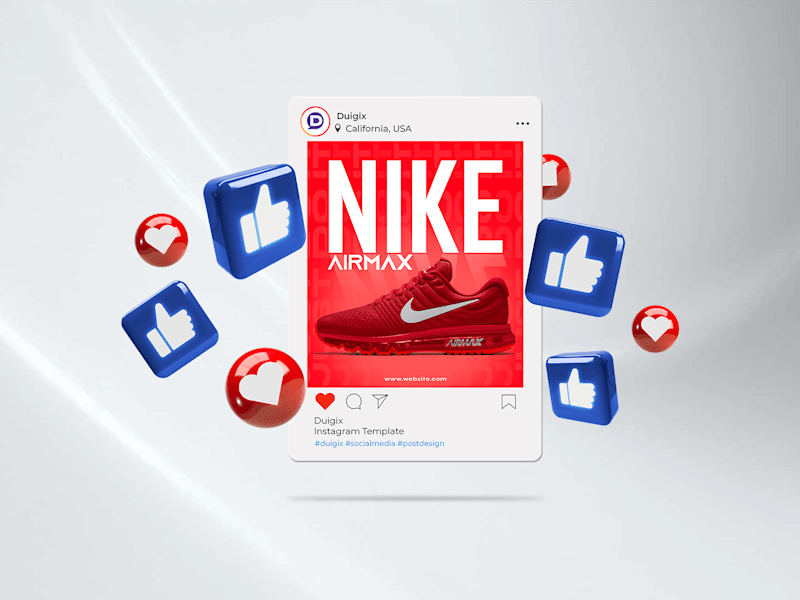 Cover image for Social Media Post Design | Nike Outlet