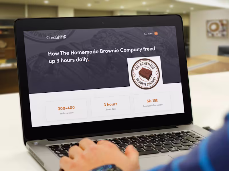 Cover image for Custom software development case study