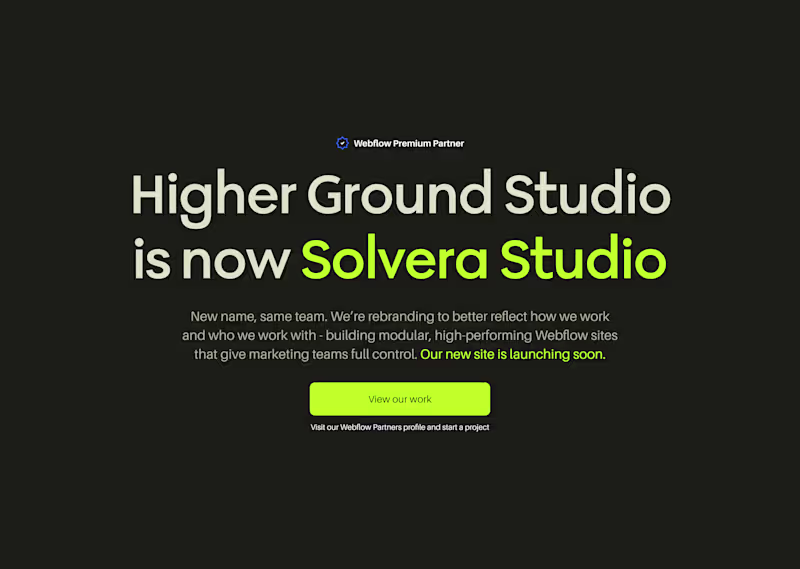 Cover image for UX/UI Web Design & Webflow Development