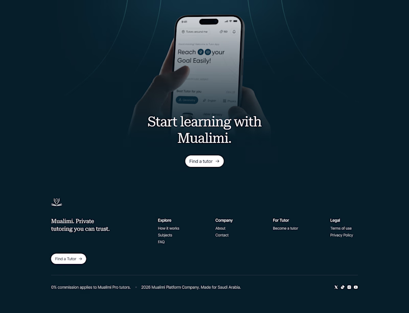 Center Aligned App