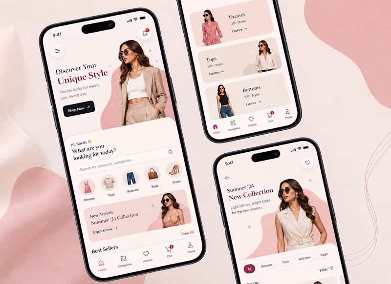 App Flow Mockup