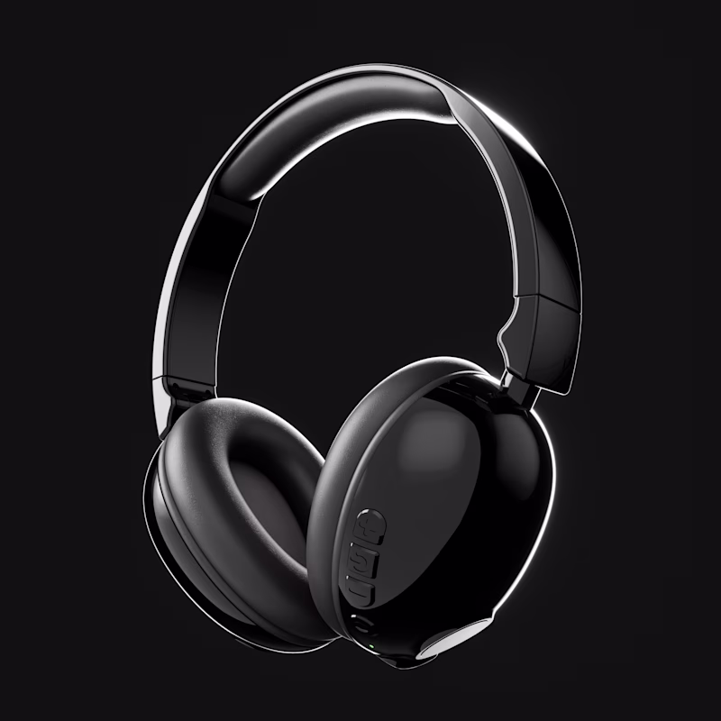 Glossy Black Plastic