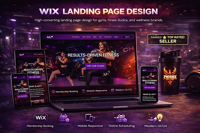 Fitness LandingPage