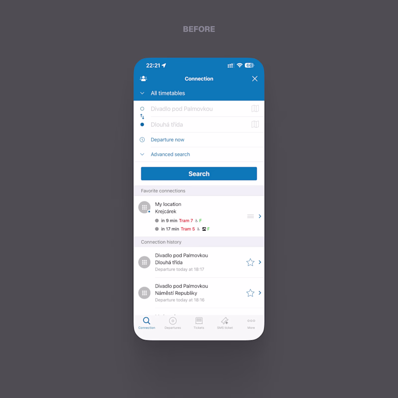 Before – Original