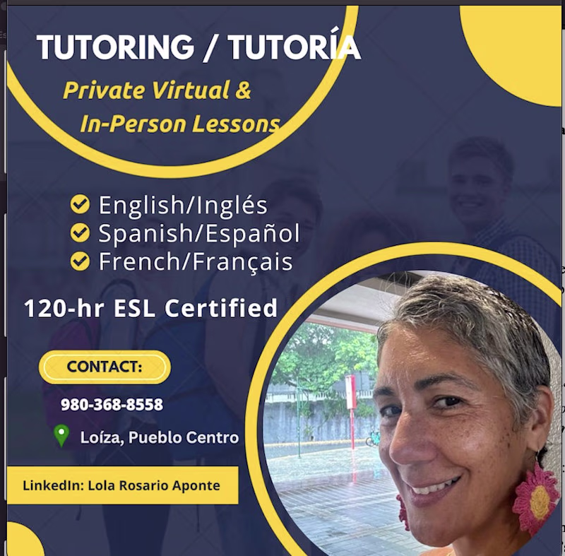 new tutoring flyer