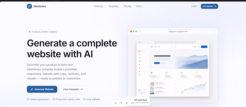 Clean SaaS Minimal🤍