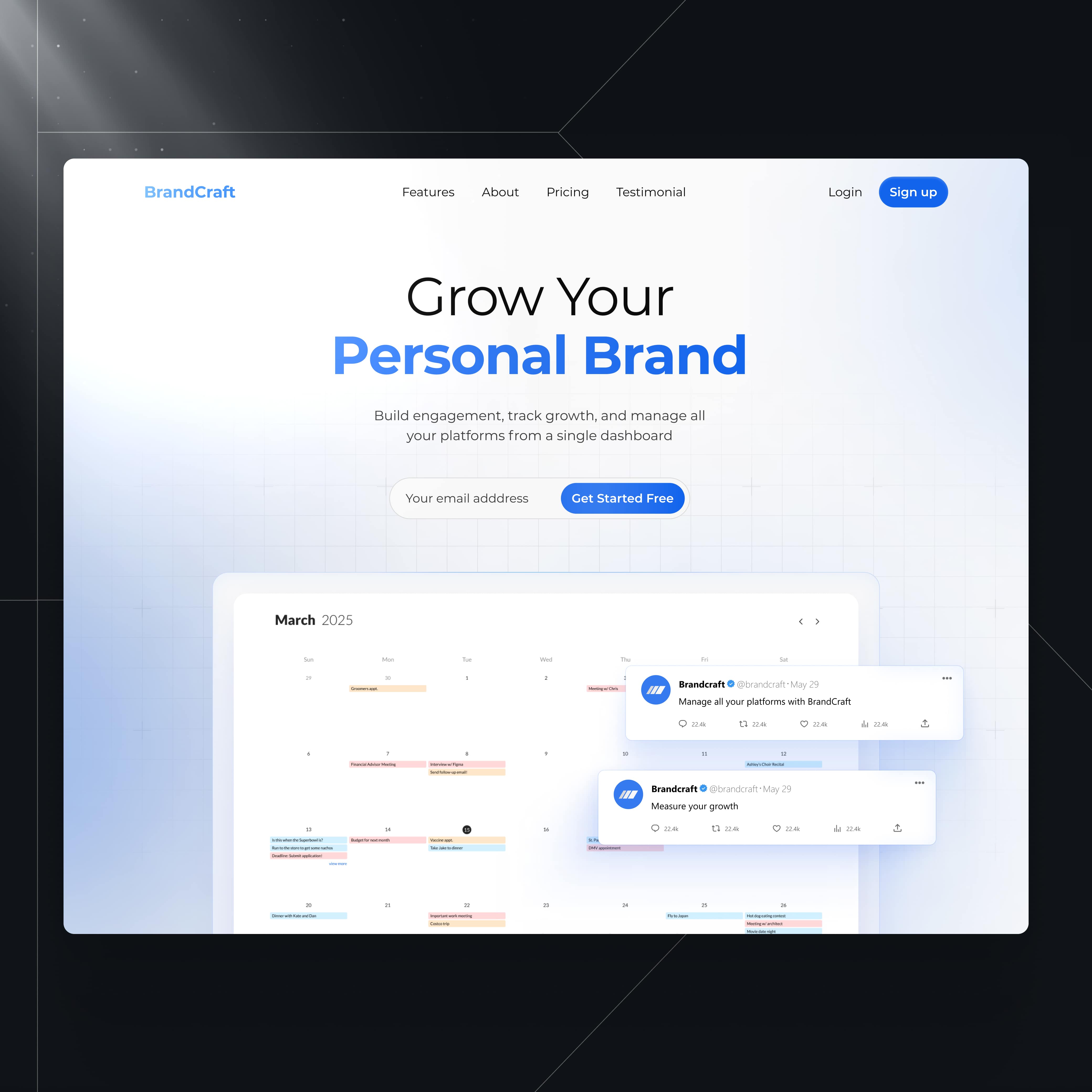 Placeholder project card media