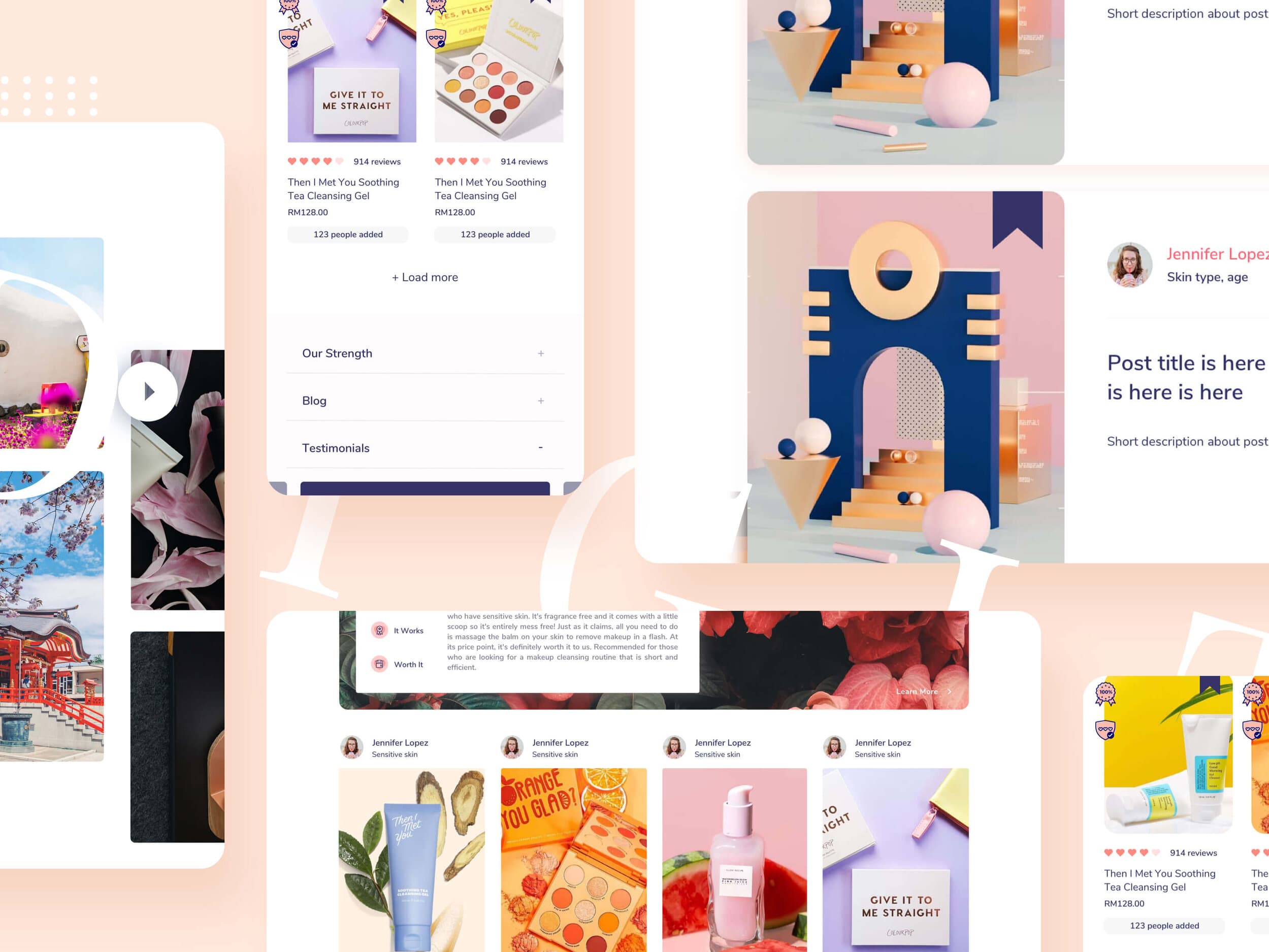 Placeholder project card media
