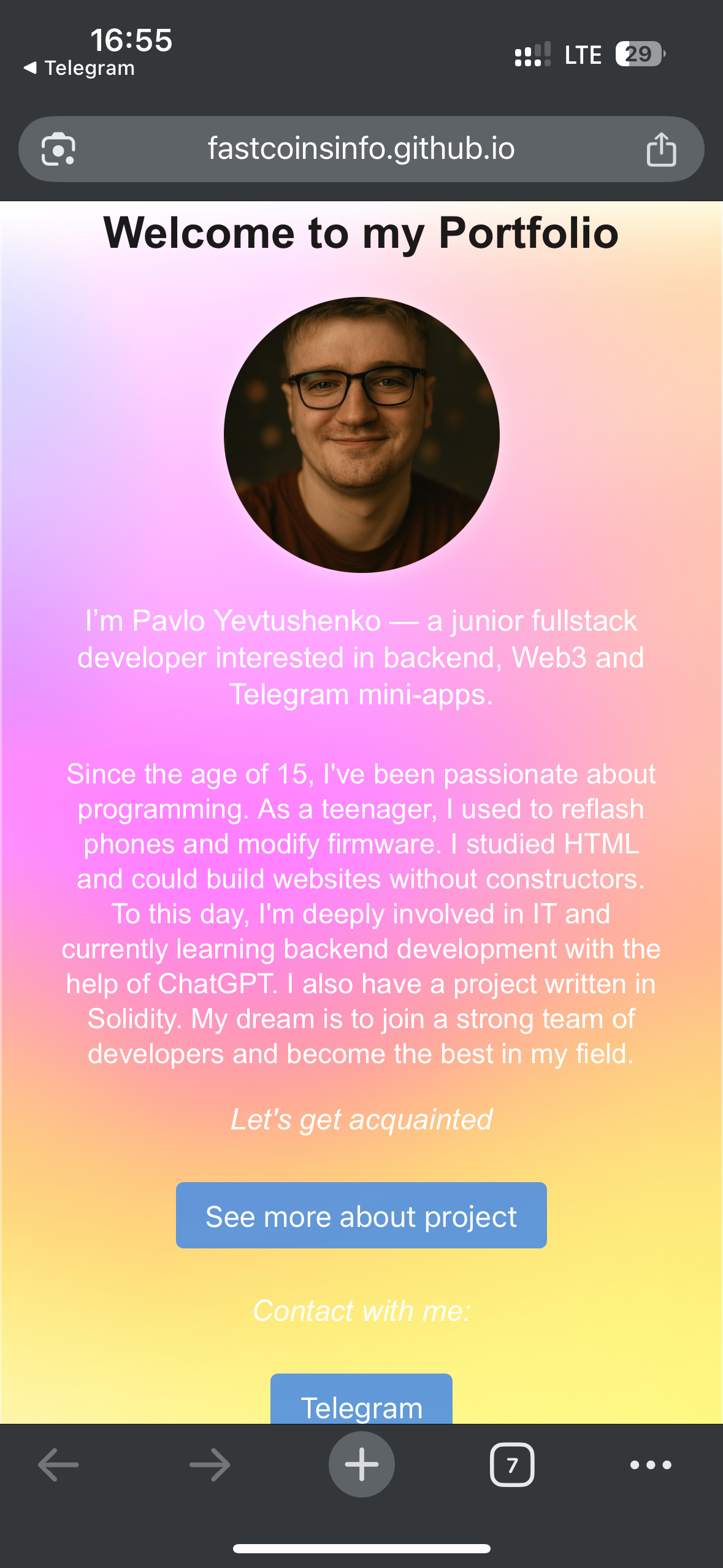 Placeholder project card media