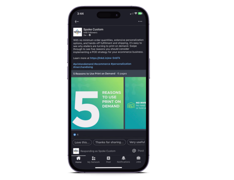Placeholder project card media