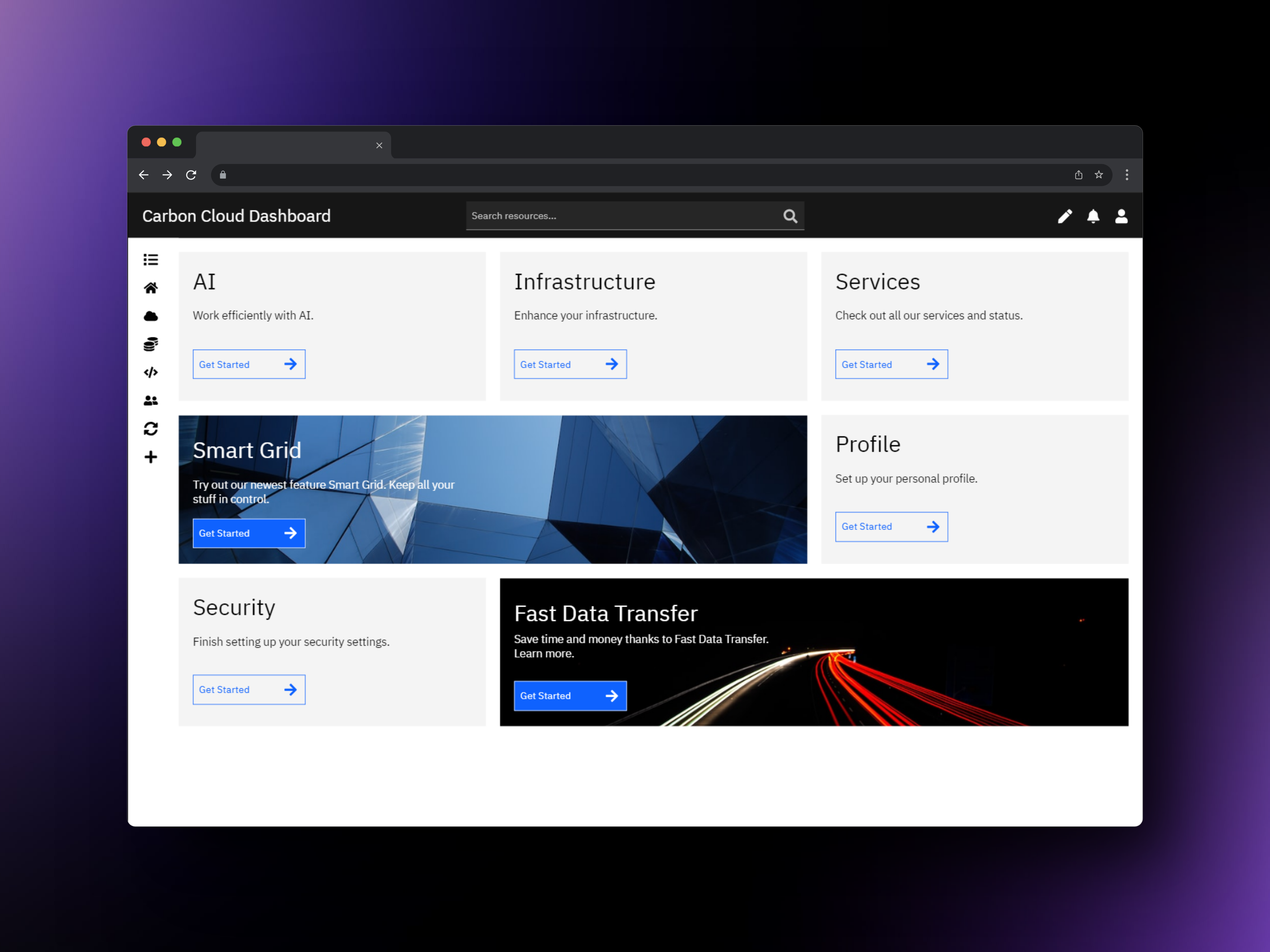 Placeholder project card media